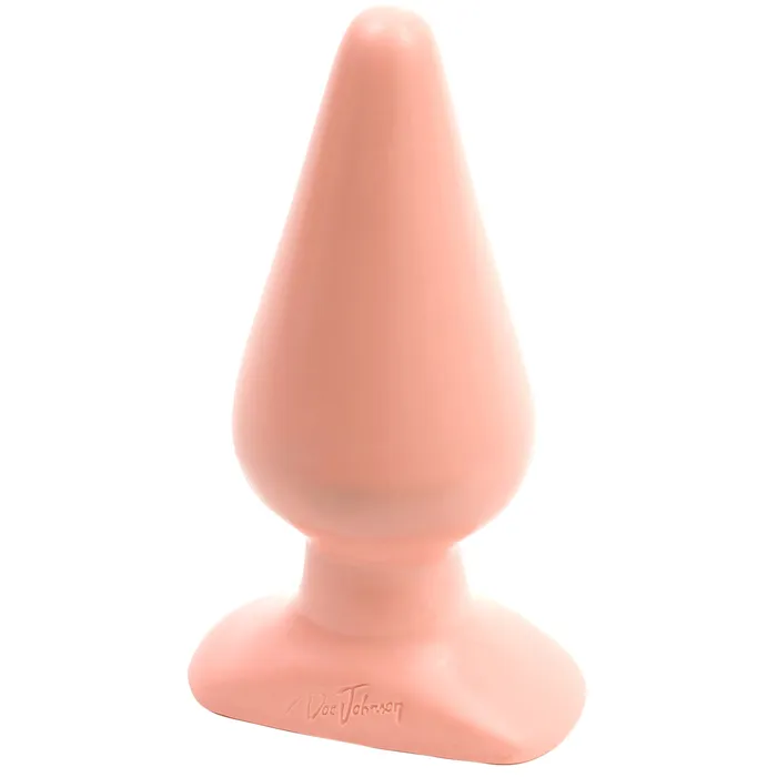 Doc Johnson Classic Butt Plug Smooth Large White Anal