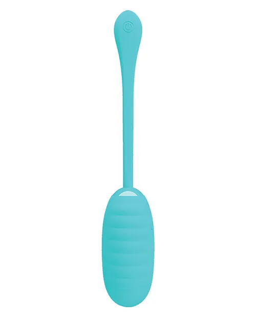 Vibrators | Liaoyang Baile Health Care Produ Pretty Love Kirk Liquid Silicone Remote Egg - Turquoise