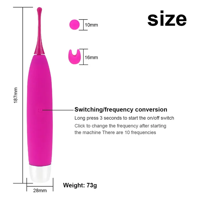 Vibrators | Lusty Age High Frequency Stick Vibrator For Women