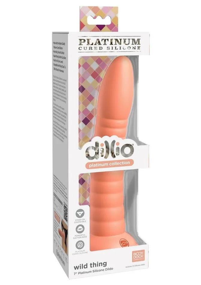 Dildos Dillio Dillio Platinum Wild Thing Silicone Dildo