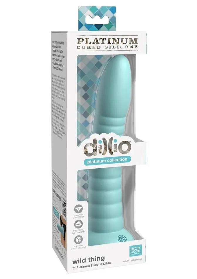 Dildos Dillio Dillio Platinum Wild Thing Silicone Dildo