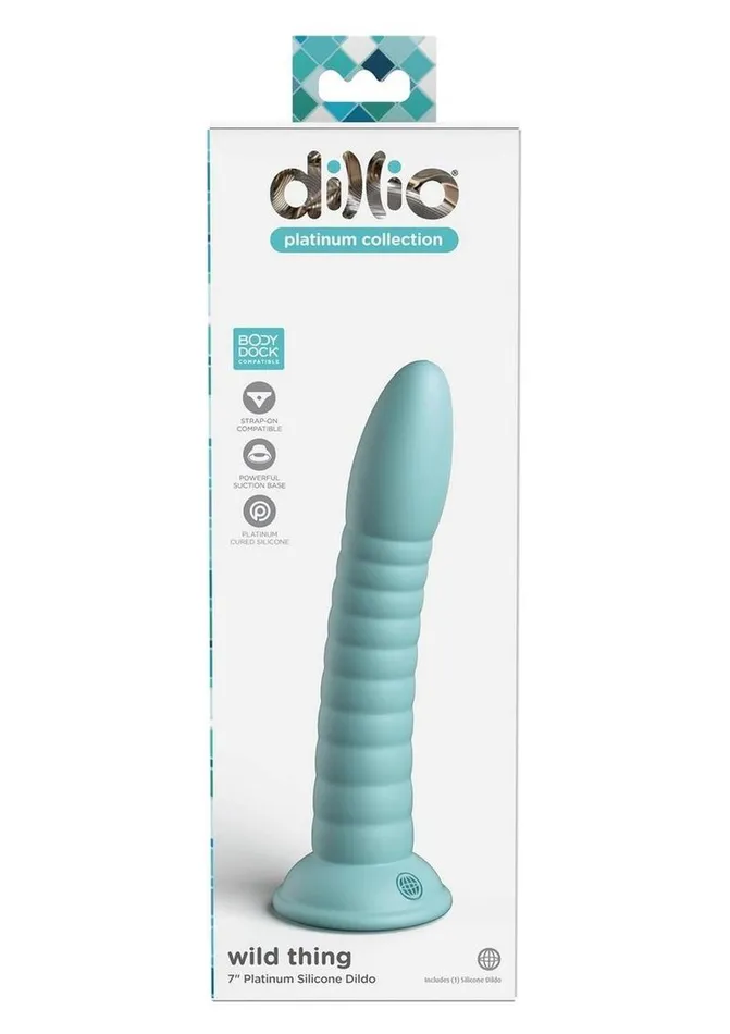 Dildos Dillio Dillio Platinum Wild Thing Silicone Dildo