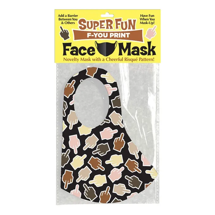 Female Sex Toys Little Genie Super Fun F U FINGER Mask Novelty Face Mask Female Sex Toys Little Genie Super Fun F U FINGER Mask Novelty Face Mask