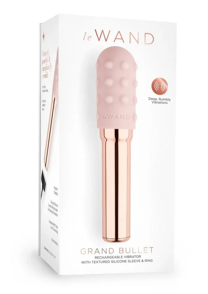 Le Wand Grand Bullet Rechargeable Silione Vibrator Le Wand Female Sex Toys