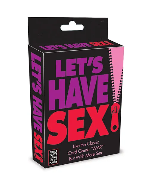 Little Genie Productions LLC Couples Lets Have Sex Card Game