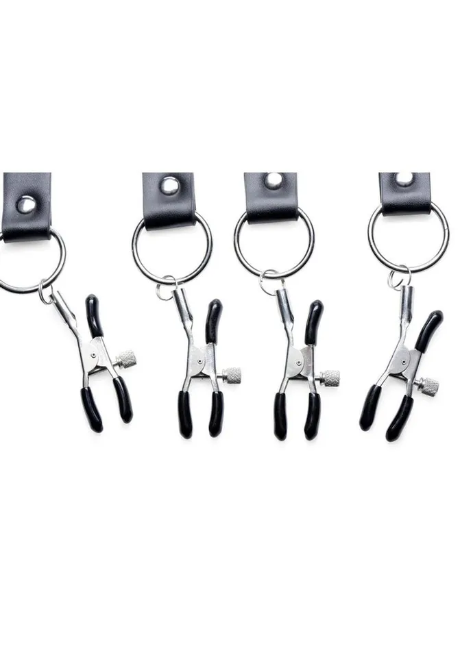 Master Series Male Sex Toys Master Series Spread Labia Spreader Straps