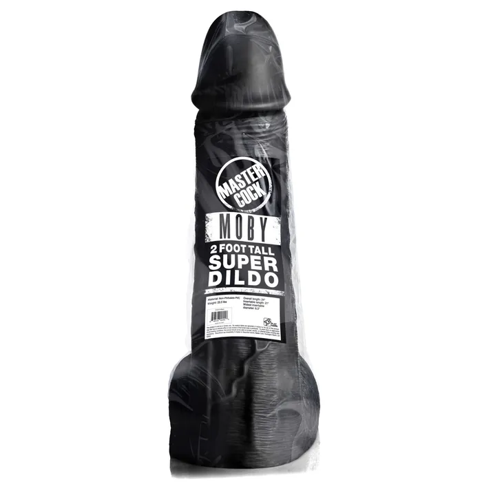 Moby 2 Foot Tall Super Dildo Black Lime Prometheus Dildos