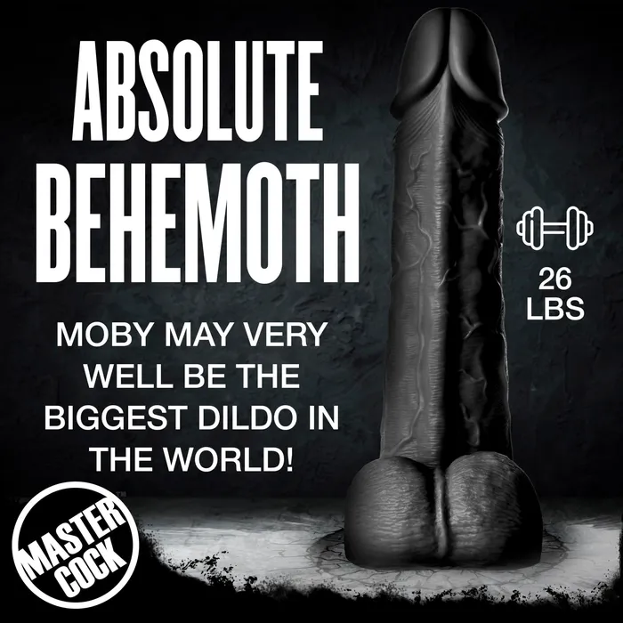 Moby 2 Foot Tall Super Dildo Black Lime Prometheus Dildos