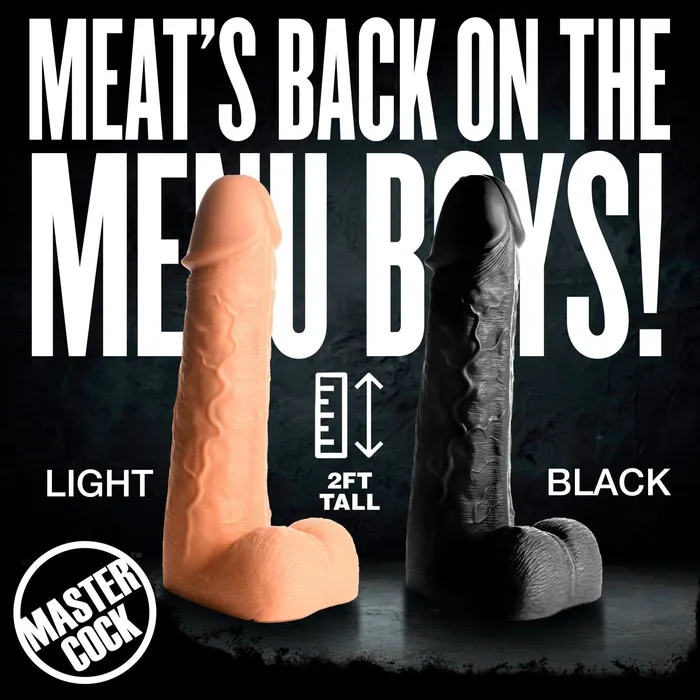 Moby 2 Foot Tall Super Dildo Black Lime Prometheus Dildos