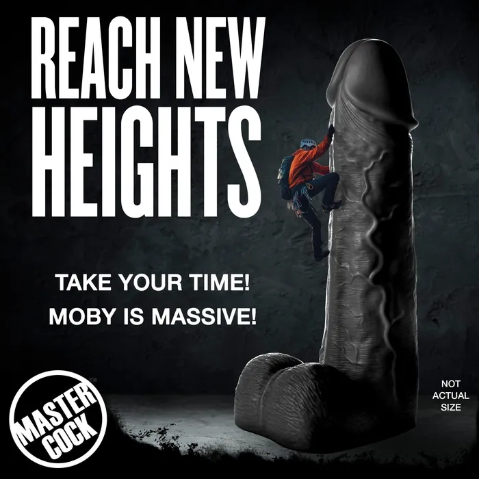 Moby 2 Foot Tall Super Dildo Black Lime Prometheus Dildos