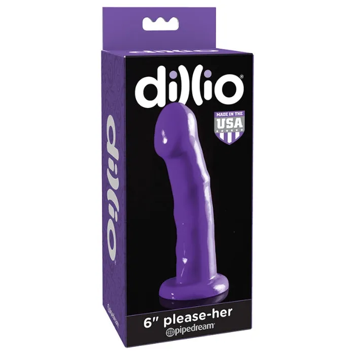 Dildos HOL Dillio Please Her 6 Dildo Purple