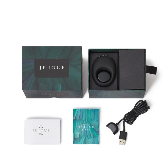 Je Joue Mio Vibrating Cock Ring Black Je Joue Couples Je Joue Mio Vibrating Cock Ring Black Je Joue Couples