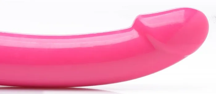 Strap U 7x Revolver Slim Strapless Strapon Pink XR Brands Female Sex Toys