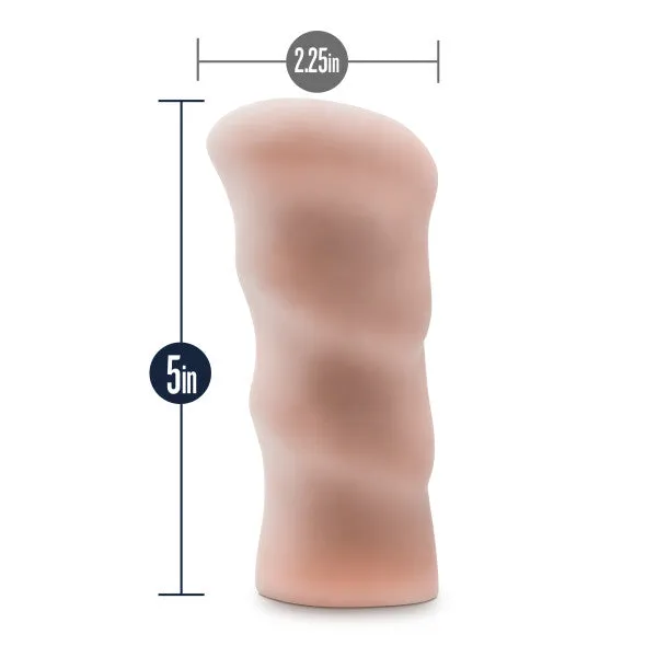 Blush Novelties X5 Men Ass Stroker Vanilla Male Sex Toys