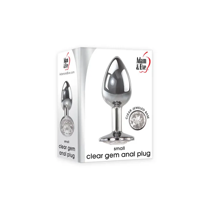 Male Sex Toys Adam Eve Clear Gem Anal Plug Small Adam Eve Male Sex Toys Adam Eve Clear Gem Anal Plug Small Adam Eve