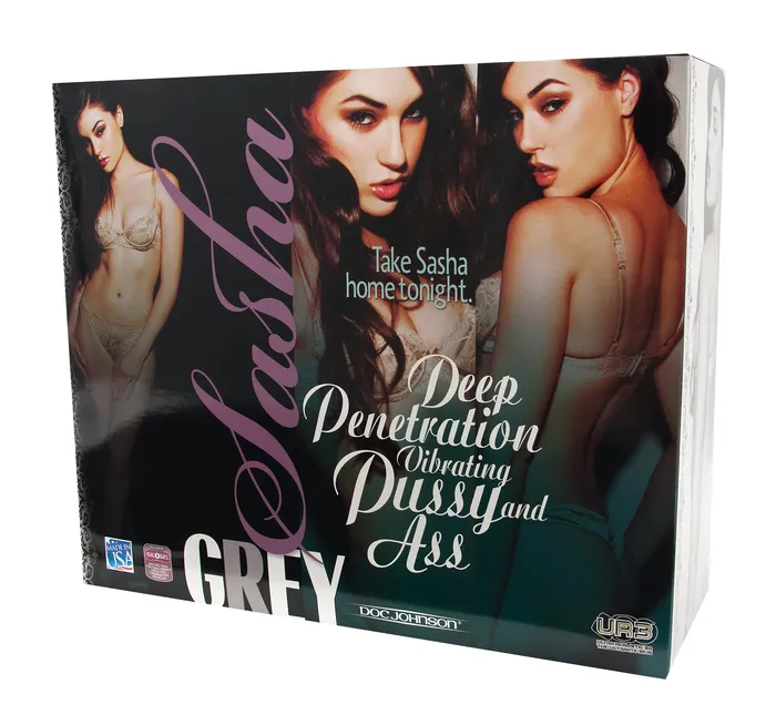 Sasha Grey Pussy Ass Vibrating Doc Johnson Novelties Male Sex Toys