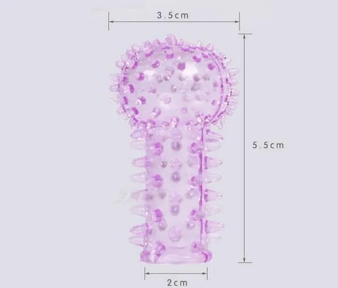 SxLife Official Male Sex Toys Finger Spiked Condoms Reusable Ring SxLife Official Male Sex Toys Finger Spiked Condoms Reusable Ring