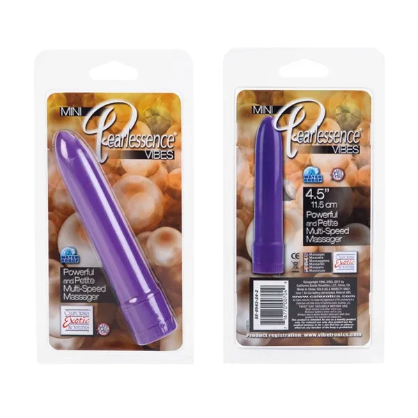 Vibrators California Exotic Novelties Mini Pearlessence Purple 45