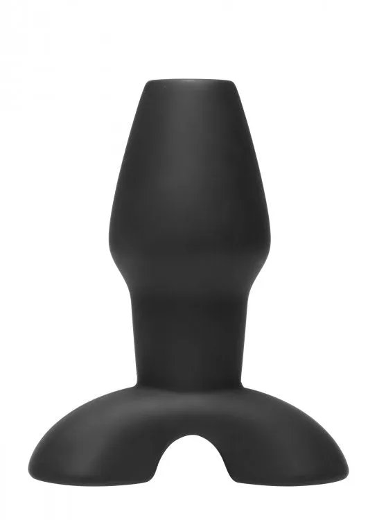 XR Brands Master Series Invasion Hollow Silicone Anal Plug Small Male Sex Toys