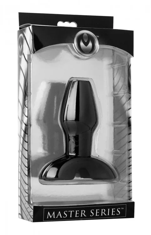 XR Brands Master Series Invasion Hollow Silicone Anal Plug Small Male Sex Toys