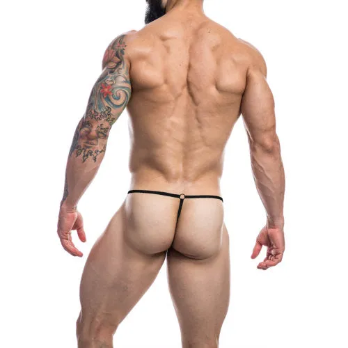 Cut 4 Men Mens Underwear C4M Loopstring Pouch Black SM Cut 4 Men Mens Underwear C4M Loopstring Pouch Black SM