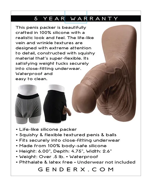 Anal Evolved Gender X 4 Silicone Packer Anal Evolved Gender X 4 Silicone Packer