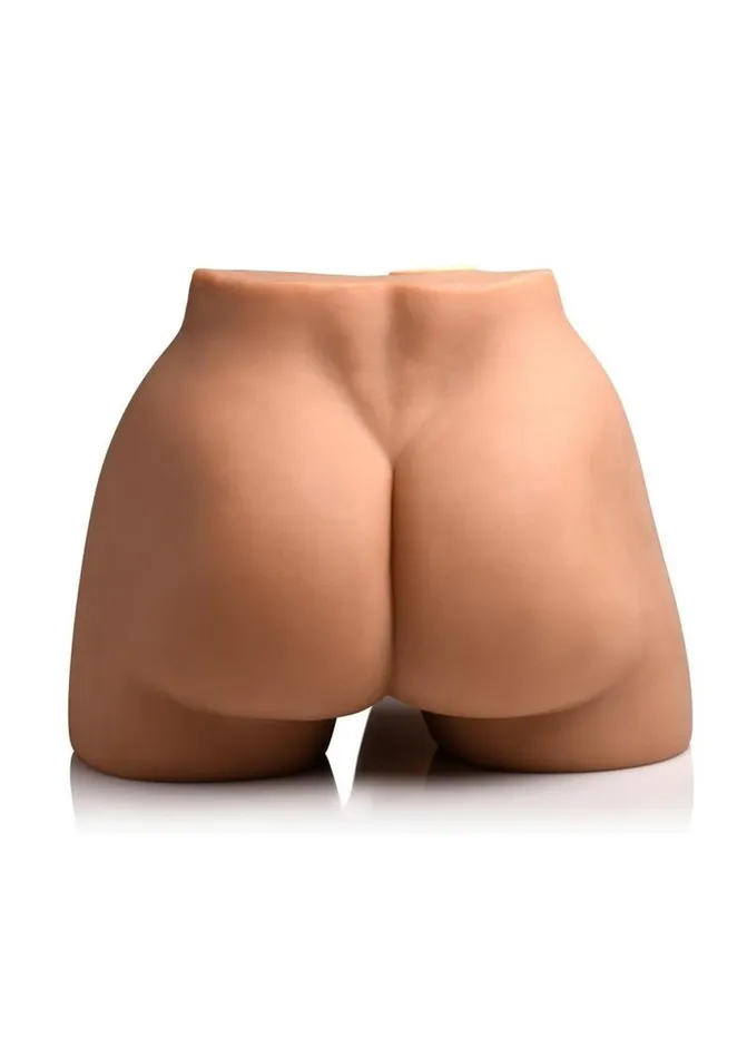 Curve Male Sex Toys JOCK Vibrating Squeezing Remote Controlled Male Masturbator with Posable Dildo