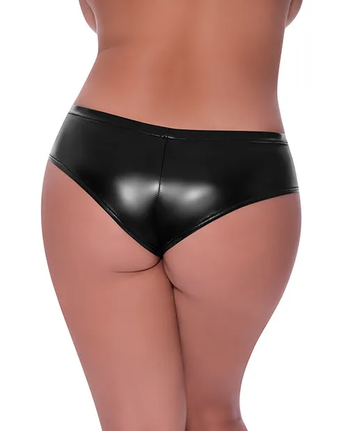 Dildos Magic Silk Hard Candy Low Rise Split Crotch Boy Short Qn