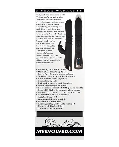 Evolved Rapid Rabbit Thrusting Dual Vibe Evolved Vibrators