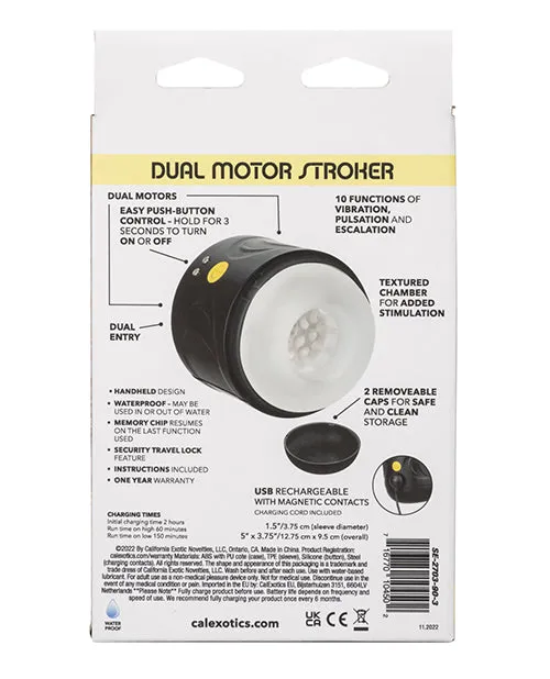Male Sex Toys Boundless Dual Motor Stroker CalExotics