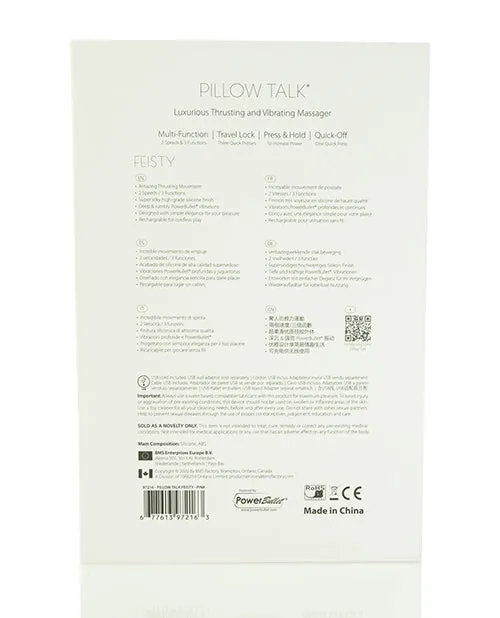 Pillow Talk Feisty BMS Factory Vibrators