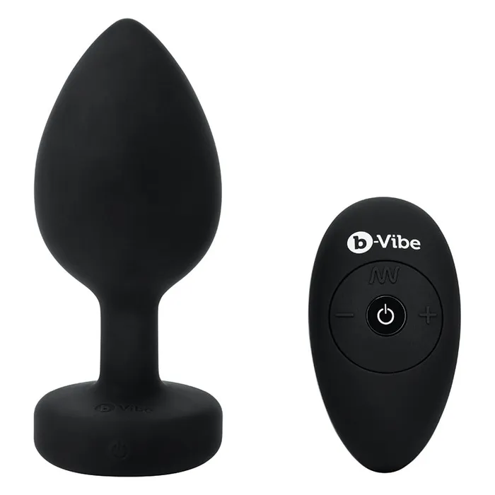 B Vibe BVibe Vibrating Jewel PlugBlack 2XL Anal B Vibe BVibe Vibrating Jewel PlugBlack 2XL Anal