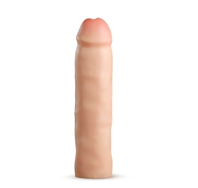Blush Novelties Anal Performance Plus 3Inch Silicone Penis Extender Beige DualDensity for Realistic Feel
