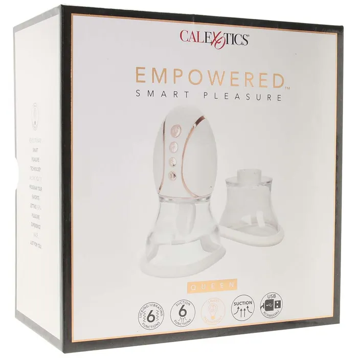 CalExotics Female Sex Toys Empowered Smart Pleasure Queen Suction Massager CalExotics Female Sex Toys Empowered Smart Pleasure Queen Suction Massager