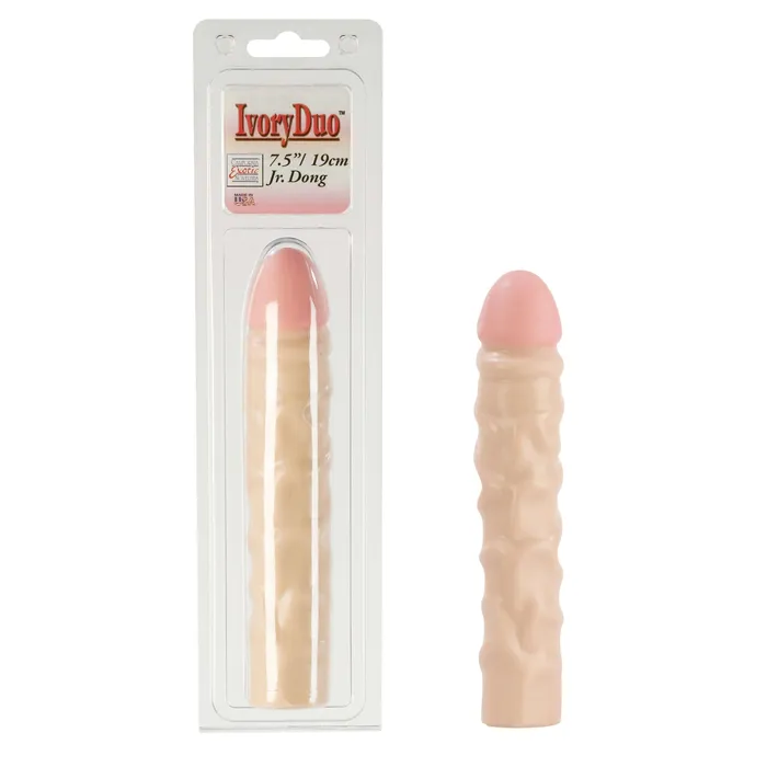 Dildos IVORY DUO 75IN JR DONG California Exotic Novelties