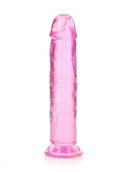Dildos Realrock Realistic Straight Dildo 10 inches Pink SHOTS AMERICA