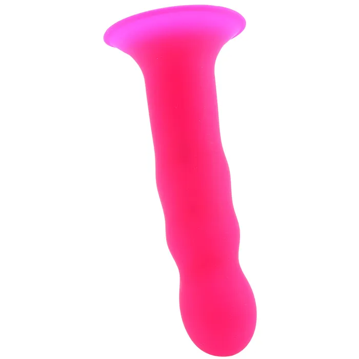 Dildos XR Brands SqueezeIt Wavy Dildo in Pink Dildos XR Brands SqueezeIt Wavy Dildo in Pink