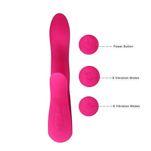 Female Sex Toys Levett Abby Premium Soft Silicone Gspot 3 Motors Massager Levett