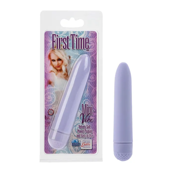 First Time Mini Vibe Purple California Exotic Novelties Vibrators