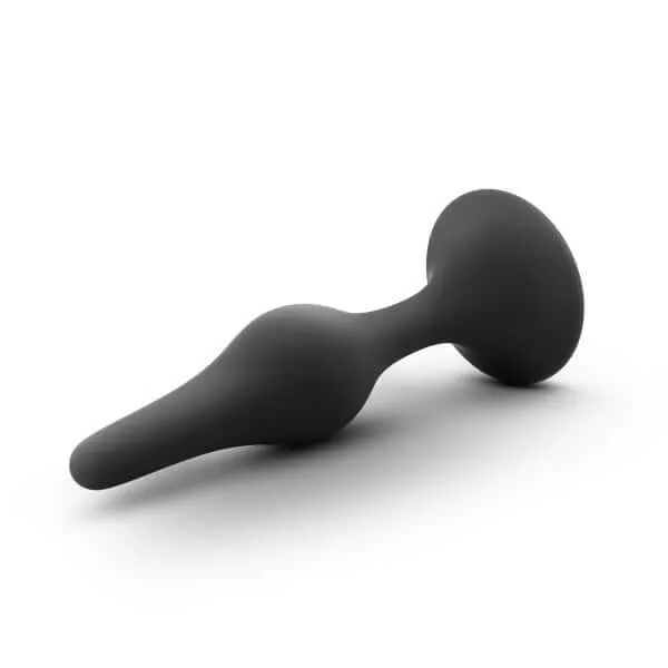 Male Sex Toys Blush Novelties Anal Adventures Beginner Anal Plug Small Black