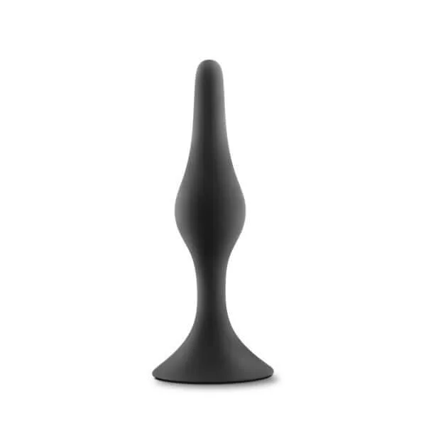 Male Sex Toys Blush Novelties Anal Adventures Beginner Anal Plug Small Black