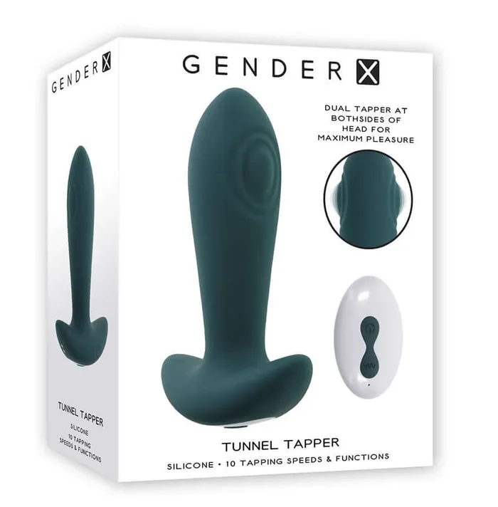 Male Sex Toys Evolved Novelties Gender X Tunnel Tapper RemoteControlled Tapping Plug with 10 Speeds Male Sex Toys Evolved Novelties Gender X Tunnel Tapper RemoteControlled Tapping Plug with 10 Speeds