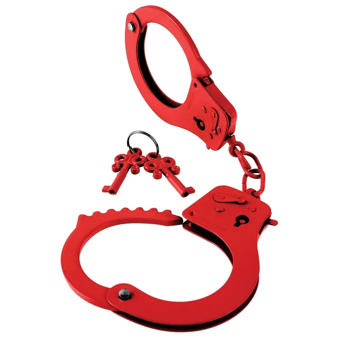 PIPEDREAM Couples Fetish Fantasy Designer CuffsRed