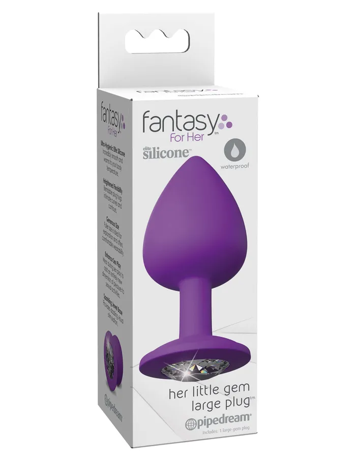 Pipedream Products Fantasy For Her Her Little Gems Large Butt Plug Anal