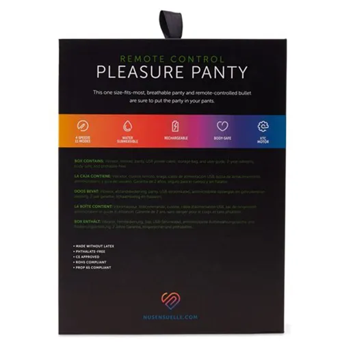 Remote Control Pleasure Panty As You Like It Female Sex Toys