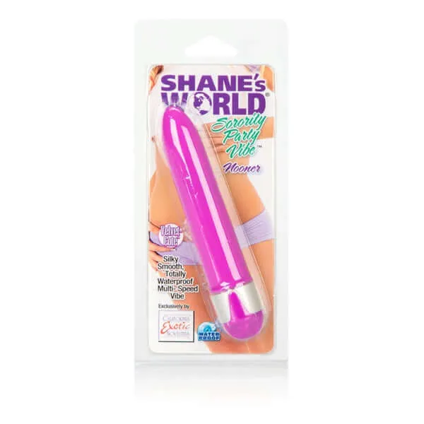 Shanes World Sorority Party Vibe Nooner Purple California Exotic Novelties Vibrators