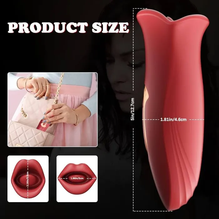 Smooches 1 Clitoral Vibrator Dual Sensations and Kissing Vibrations Sweet Dreams Vibrators