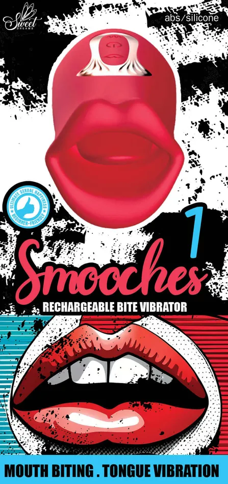 Smooches 1 Clitoral Vibrator Dual Sensations and Kissing Vibrations Sweet Dreams Vibrators