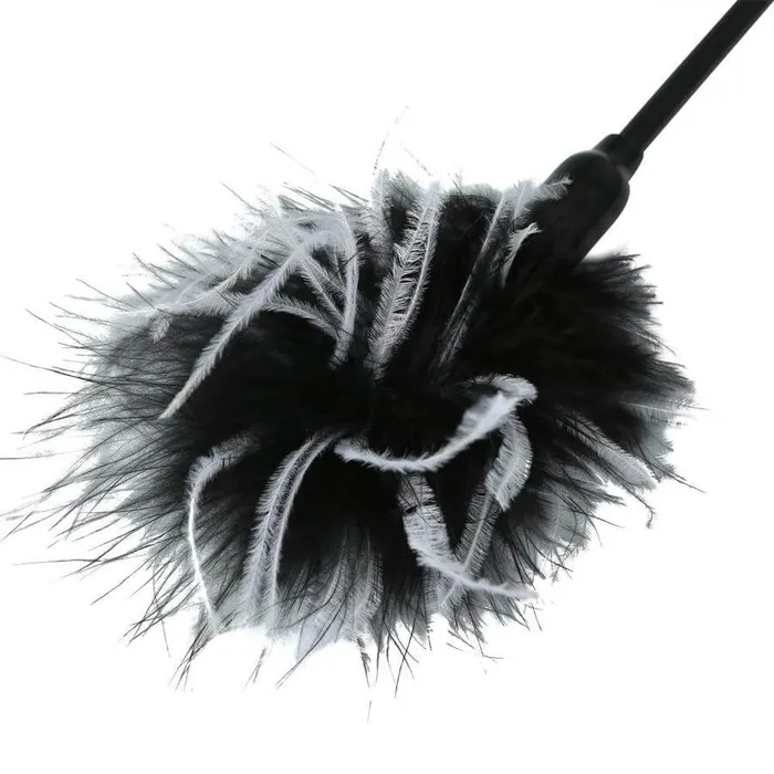 Sport Sheets Anal Sex and Mischief Whipper Tickler DualAction Sensation Play in Black and White