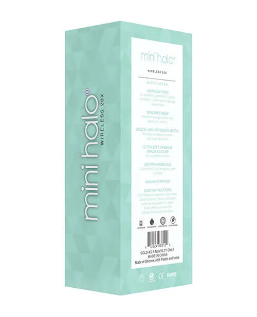 Thank Me Now Mini Halo Minty Green Female Sex Toys